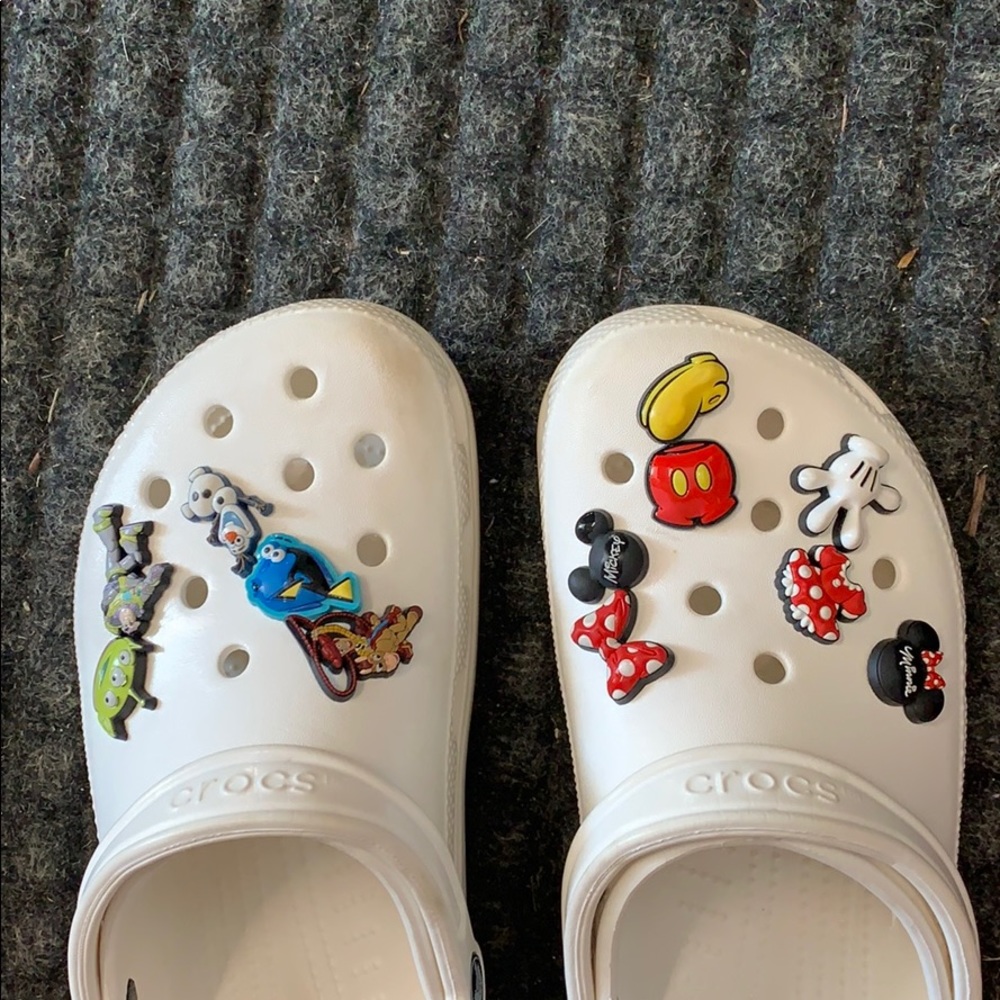 Crocs with Jibittz